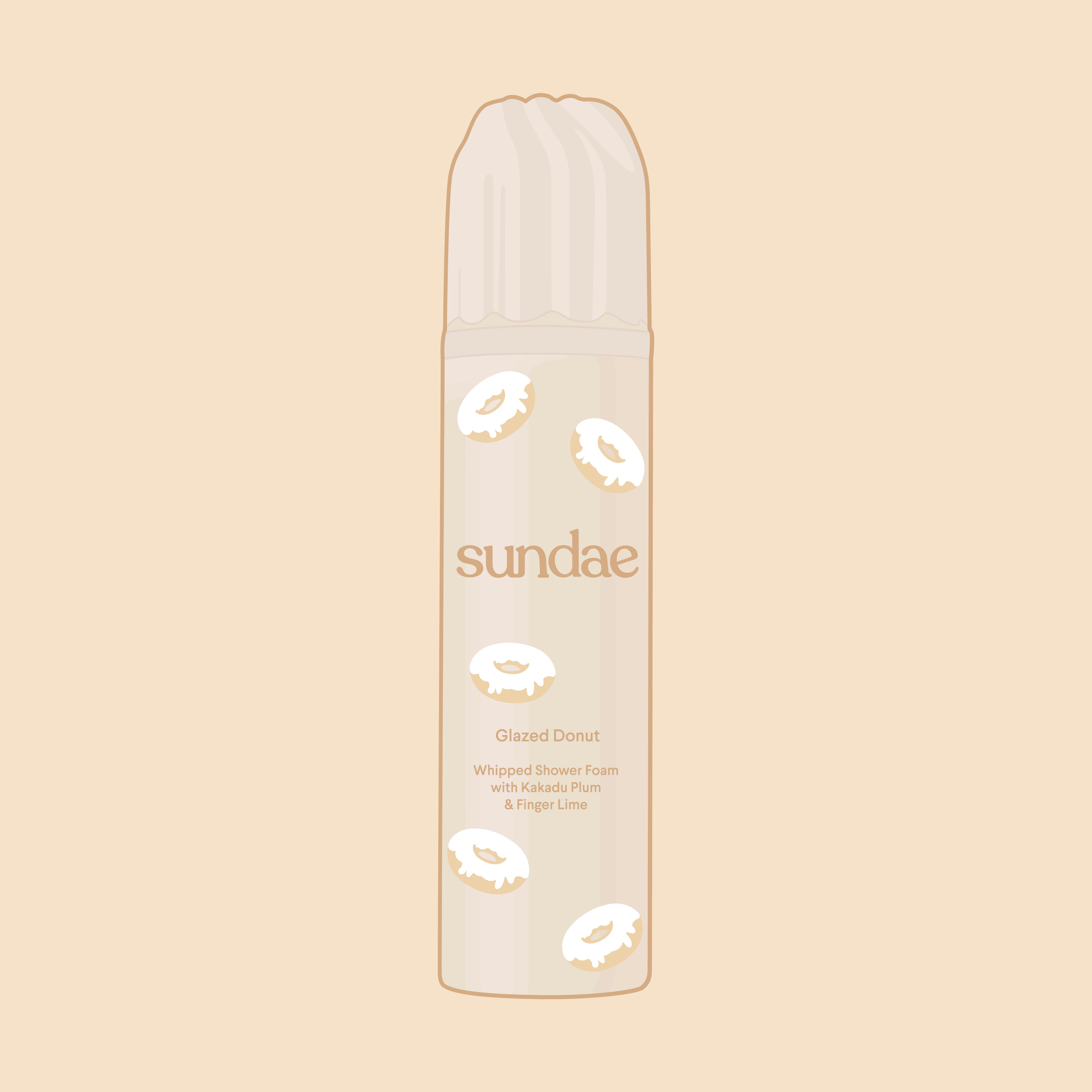 Glazed Donut Foaming Body Wash Icon