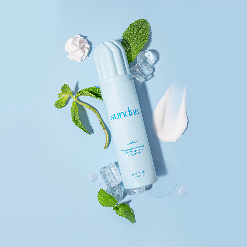 Cool Mint foaming body wash